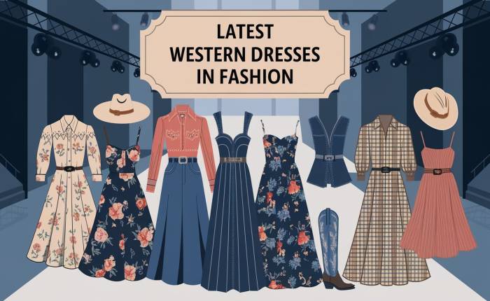 latest western dresses in fashion