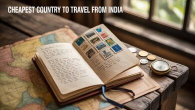 cheapest country to travel from india 2025