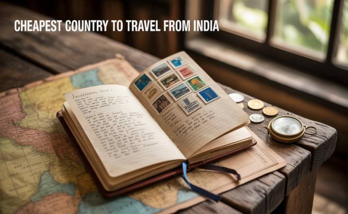 cheapest country to travel from india 2025